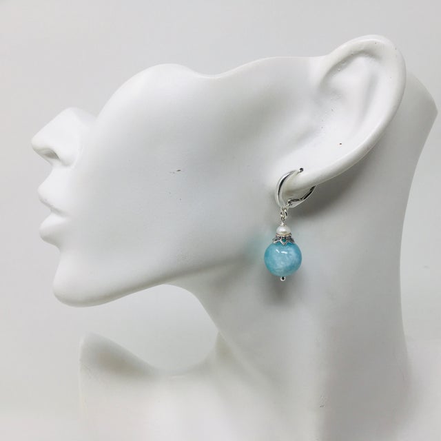 Larimar Earrings