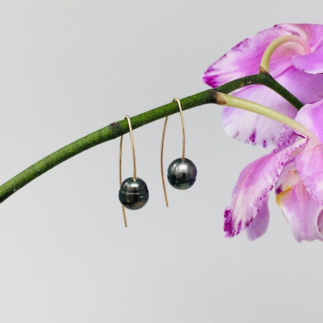 Tahitian Pearl Earrings